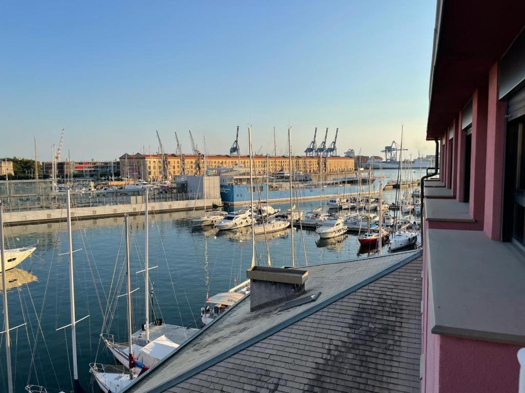 Апартаменти Bilocale Vista Mare Con Terrazzo-Porto Antico- Parcheggio Scontato Генуя Екстер'єр фото
