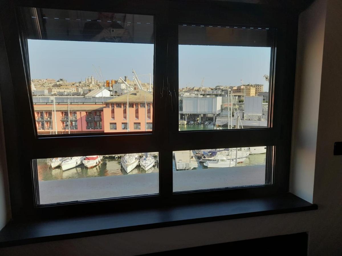 Апартаменти Bilocale Vista Mare Con Terrazzo-Porto Antico- Parcheggio Scontato Генуя Екстер'єр фото